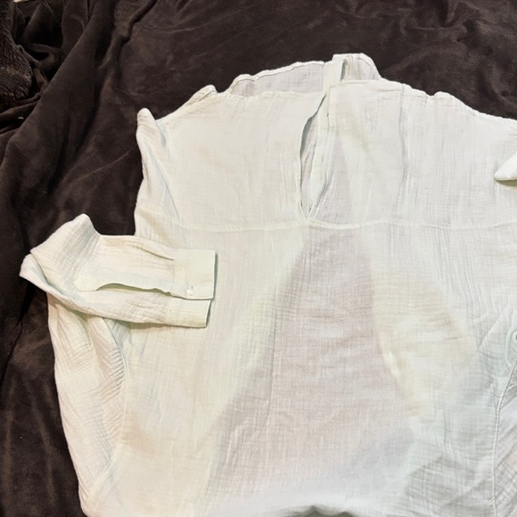 Lucky Brand Mint Green Shirt - Picture 5 of 6